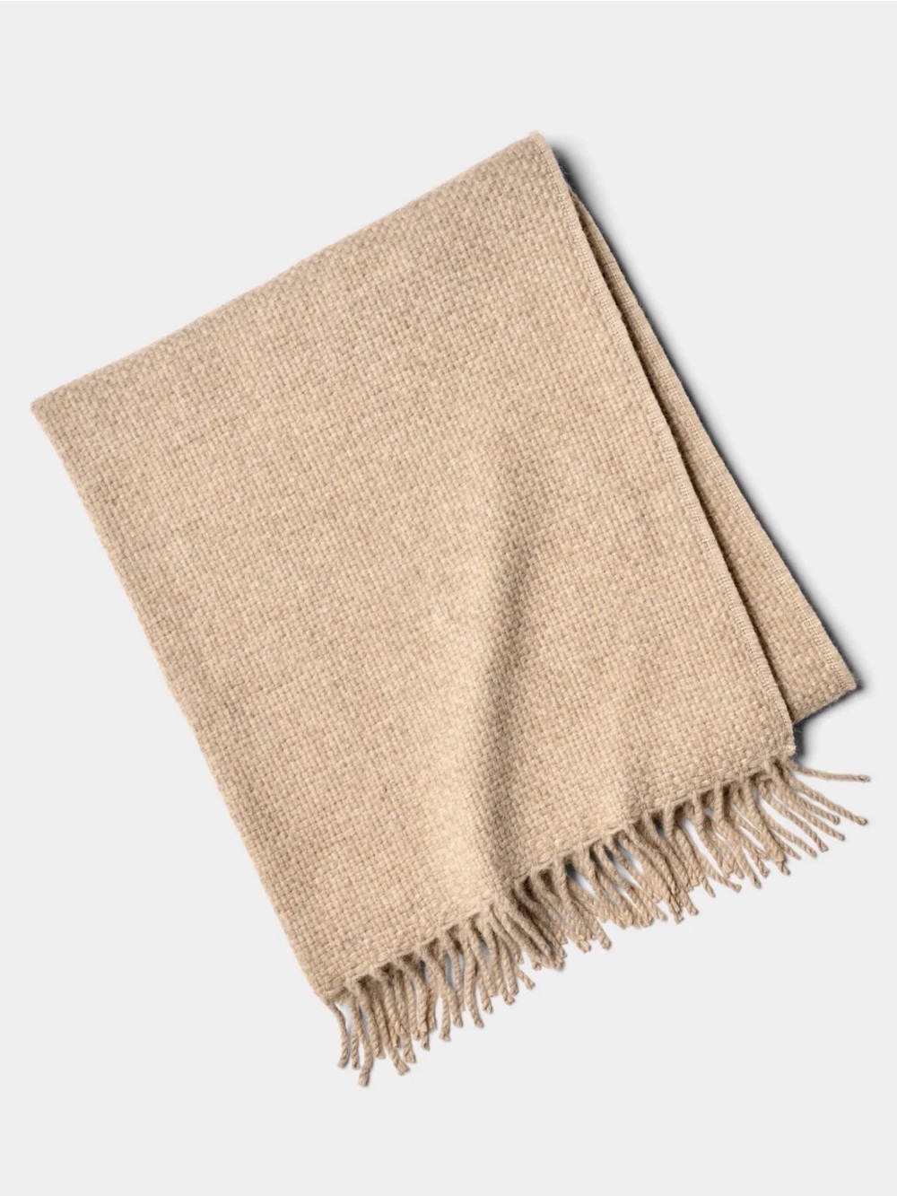 NWOT Cozy Earth Lucia Oversized Throw in Grain